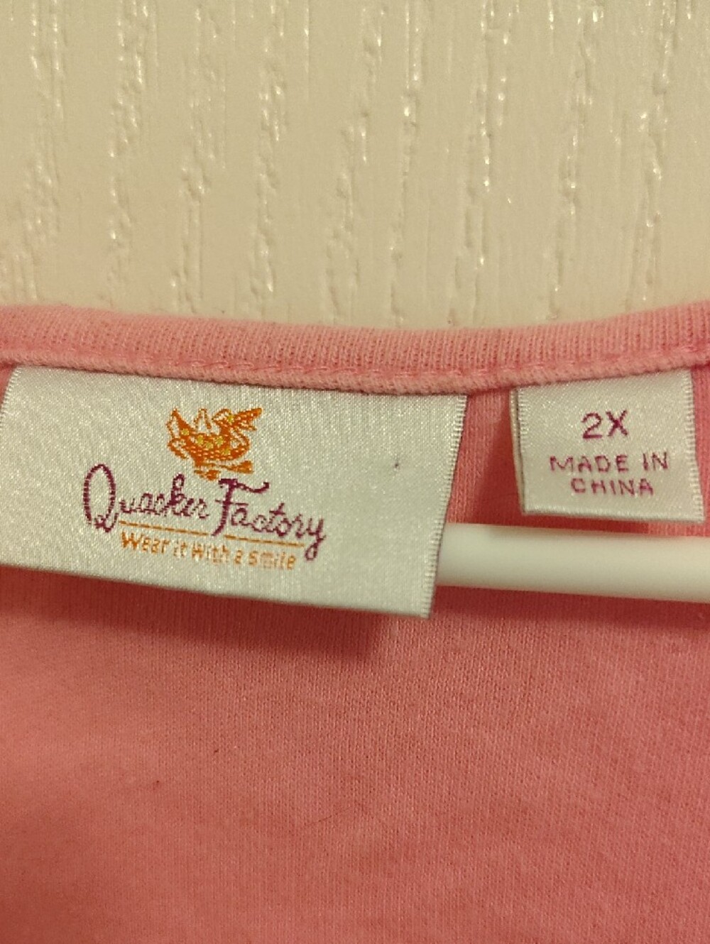 Quacker Factory Pink Floral Butterfly Tunic - Picture 2 of 4